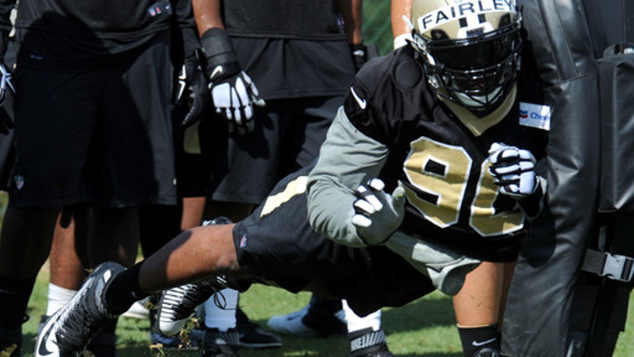 Saints' Fairley preparing for larger role on defensive line